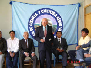 Inauguración de la Biblioteca de la CASA Cesar Va